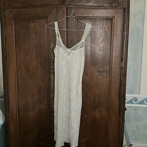 White Dior nightgown